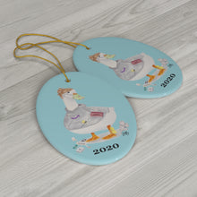 Load image into Gallery viewer, Ceramic Ornament - 2020 Duck