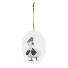Load image into Gallery viewer, Ceramic Ornament - Captain Duckbeard