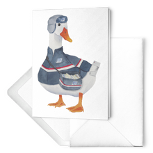 Load image into Gallery viewer, Mail Carrier Duck Notecards