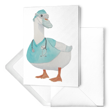 Load image into Gallery viewer, Nurse Duck Notecards