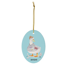 Load image into Gallery viewer, Ceramic Ornament - 2020 Duck
