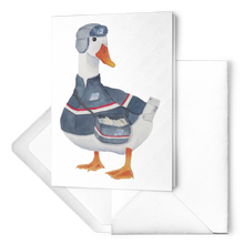 Load image into Gallery viewer, Mail Carrier Duck Notecards
